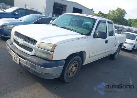 2004 Chevrolet Silverado 1500 Ls из США, поврежденный, VIN 2GCEC19V241237617